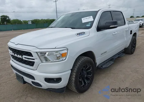 2022 Ram 1500 Lone Star 4X2 5'7 Box из США, поврежденный, VIN 1C6RREFG8NN425322